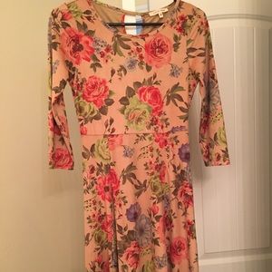 Floral maxi dress